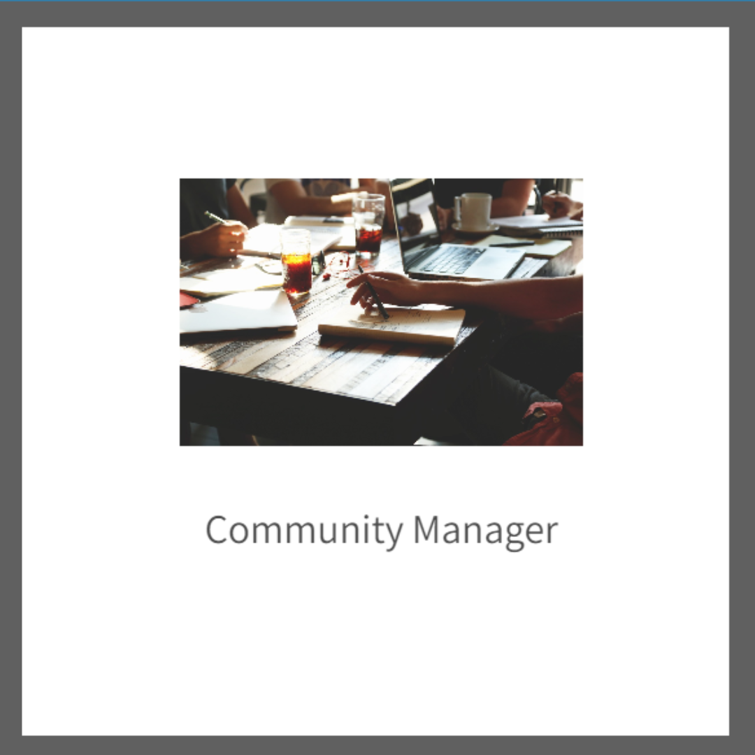 Community manager